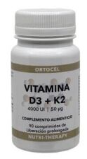 Nutri-Therapy Vitamina D3+K2 90 Comprimidos