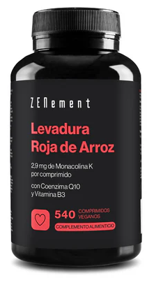 Levadura Roja De Arroz Con Q10 Y B3 540 Comprimidos