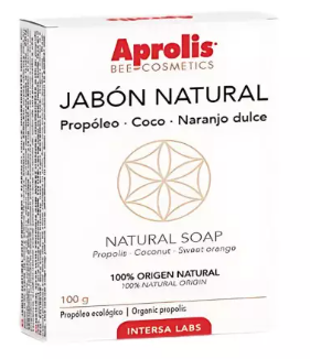 Aprolis Jabon Natural Propoleo Coco Naranjo Dulce 100 gr