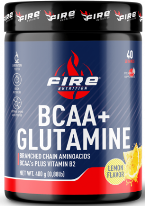 Bcaa + Glutamina Limón 400 gr