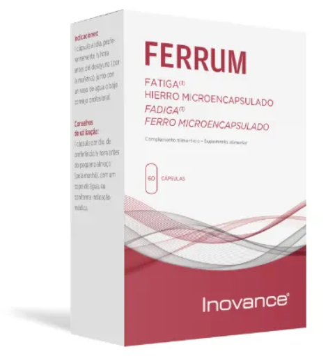 Ferrum Hierro Microencapsulado 60 Cápsulas