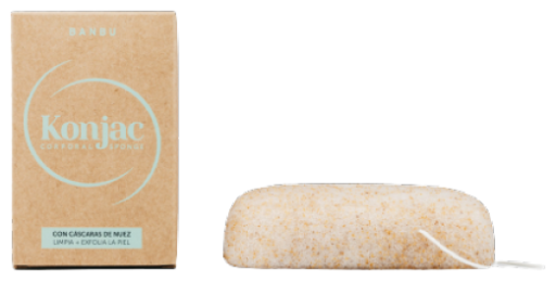 Konjac Esponja Corporal Exfoliante Natural 5 gr