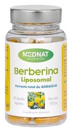 Berberina Liposomal 700 Mg 60 Cápsulas