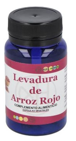 Levadura De Arroz Rojo 30 Cápsulas