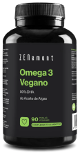 Omega 3 Vegano 80% DHA 90 Perlas