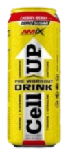 CellUp Pre Workout Drink 500 ml Cereza