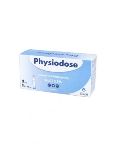 Physiodose Suero Fisiológico 40 Monodosis x 5 ml