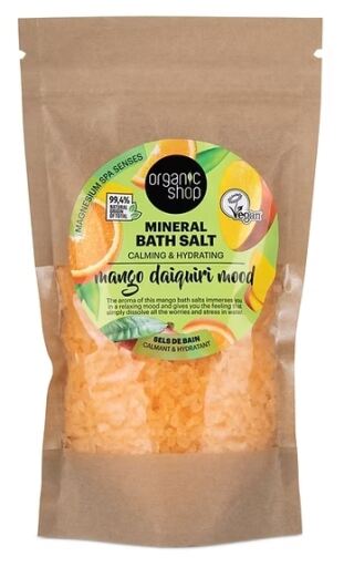 Organic Shop Sales de Baño Minerales Mango Daiquiri Mood 500 gr