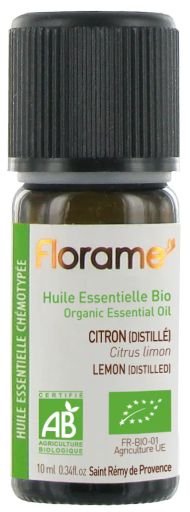 Aceite Esencial Limón Destilado Bio 10 ml