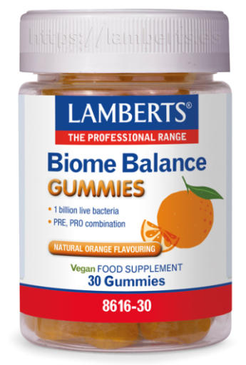 Biome Balance 30 Gummies Naranja