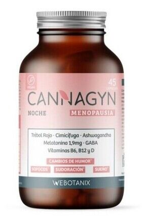 Cannagyn Menopausia Noche 45 Cápsulas