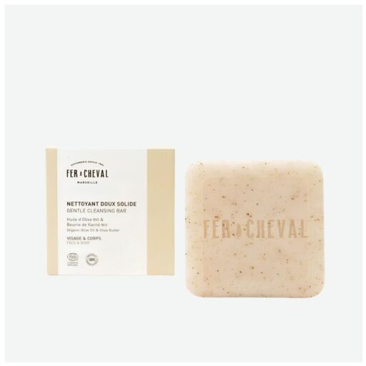 Gel de Ducha Sólido Suave para Cara y Cuerpo 100 gr