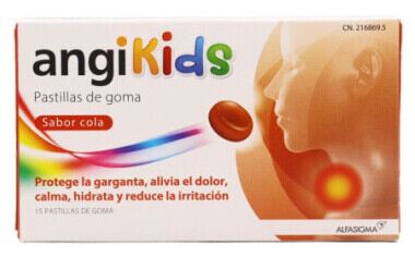 Alfasigma Angikids 15 Pastillas Goma