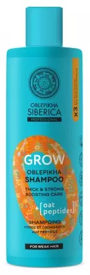 Natura Siberica Oblepikha Champ&uacute; Fortalecedor Crecimiento 400 ml