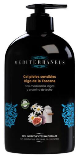Mundo Natural Mediterraneus Gel Pieles Sensibles Higo de La Toscana 500 ml