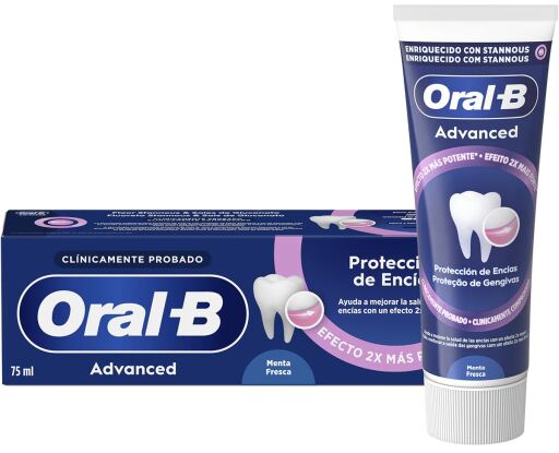 Oral-B Pasta Dentifrica Encias 75 ml + Esmalte Reparador Original 75 ml