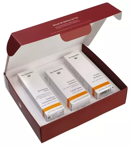 Dr. Hauschka Crema de Rosas Ritual de Belleza Estuche 3 Piezas